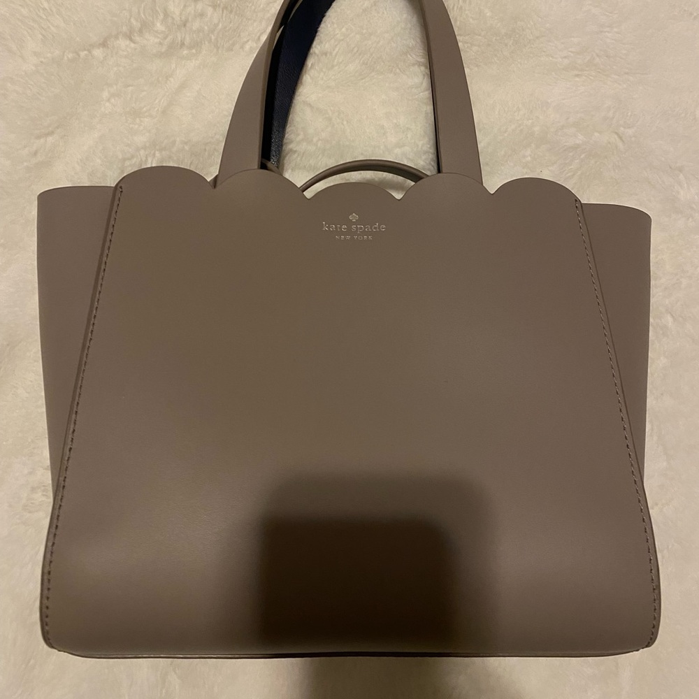 NEW kate spade purple shoulder AND carry bag